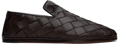 Bottega Veneta Brown Sunday Slippers In Fondant