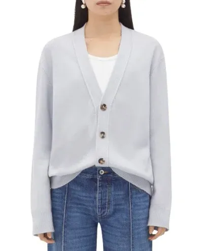 Bottega Veneta Cashmere Cardigan In White