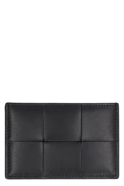 Bottega Veneta Cassette Cardholder In Black