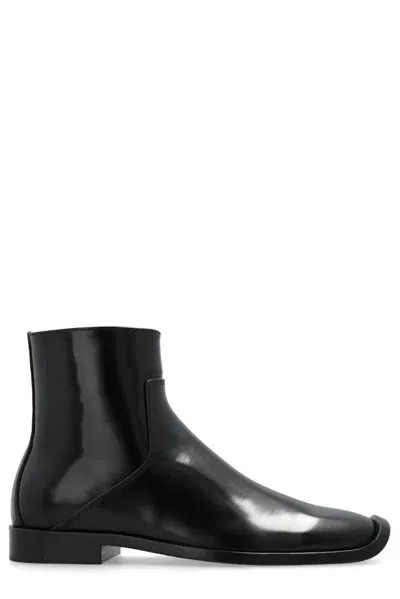 Bottega Veneta Bottines Tie In Black