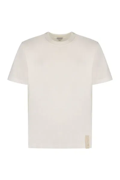 Bottega Veneta Cotton Crew-neck T-shirt In White