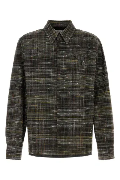 Bottega Veneta Embroidered Viscose Blend Shirt In Printed