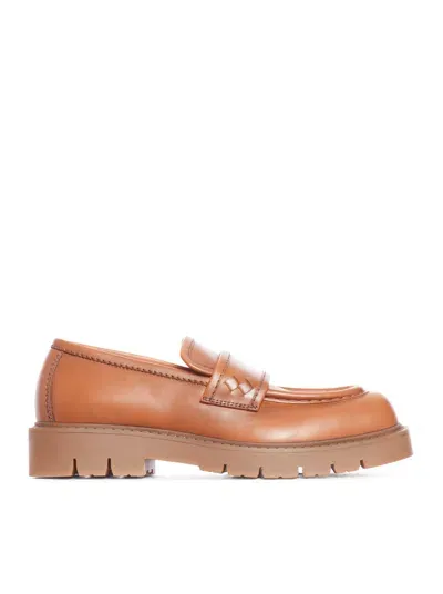 Bottega Veneta Haddock Loafer In Brown