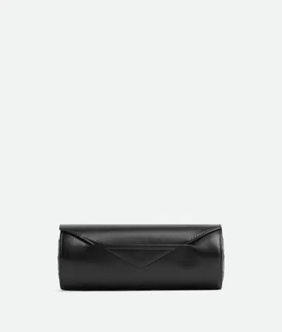 Bottega Veneta Intrecciato 15 Watch Case In Black