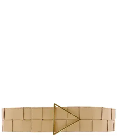 Bottega Veneta Intrecciato Belt In Skin