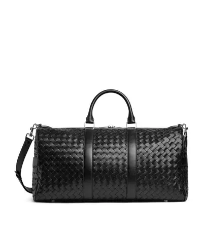 Bottega Veneta Intrecciato Reisetasche In Black