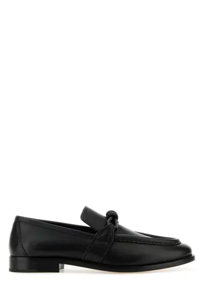 Bottega Veneta Loafer With Leather Detail-44 Nd  Male In Black