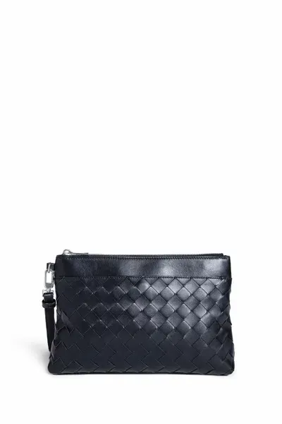 Bottega Veneta Man Black Clutches & Pouches