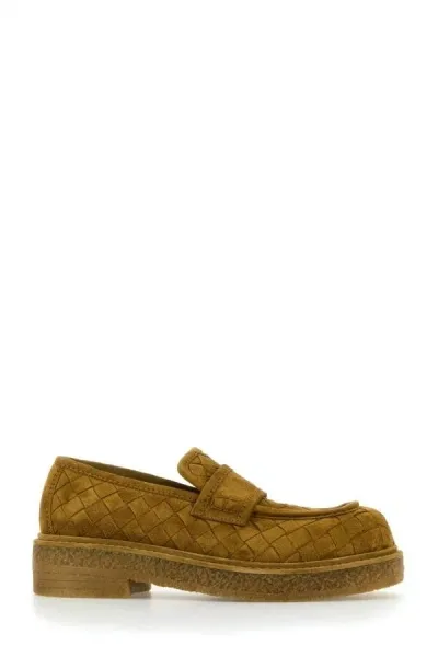 Bottega Veneta Loafers In Beige