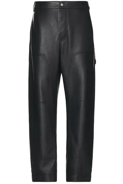 Bottega Veneta Medium Weight Nappa Trousers In Shadow