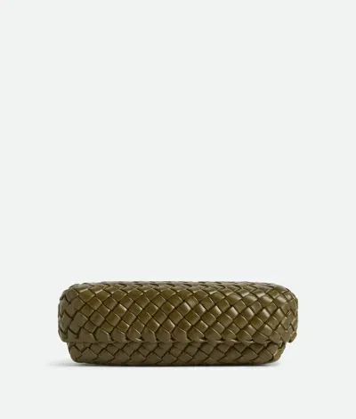 Bottega Veneta Pencil Box In Olive Oil