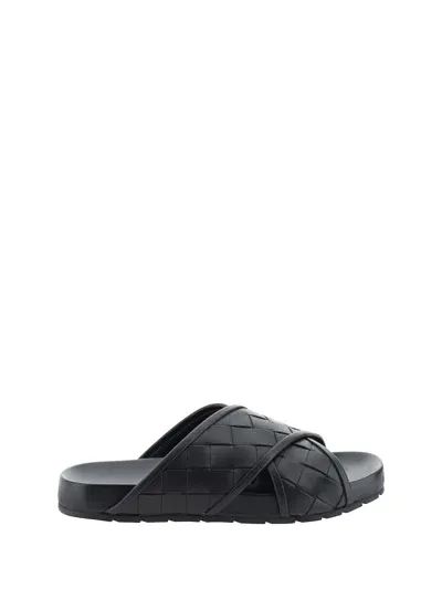 Bottega Veneta Sandals In Black