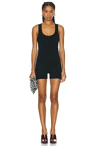 Bottega Veneta Sleeveless Romper In Black