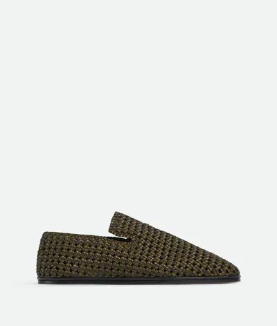 Bottega Veneta Sunday Slipper In Olive Oil/kaki