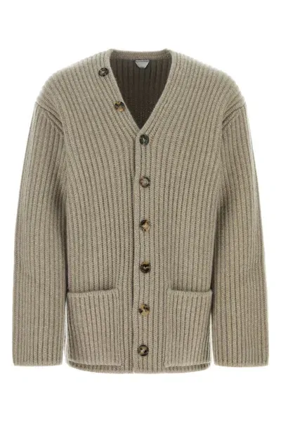 Bottega Veneta Sweaters In Sandmelange