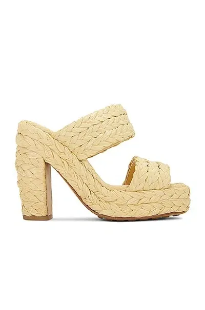 Bottega Veneta Trinity Weave Mule Sandal In Cane Sugar