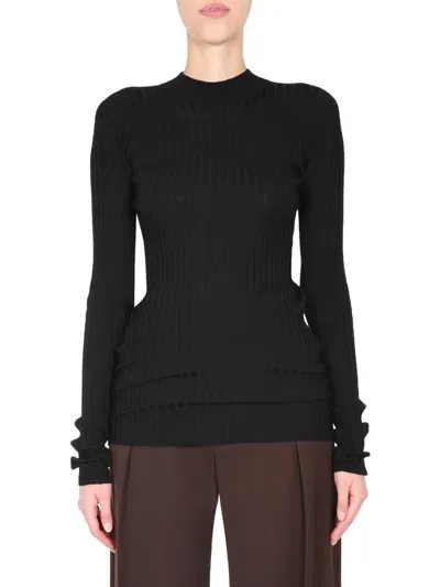 Bottega Veneta Turtleneck Sweater In Black