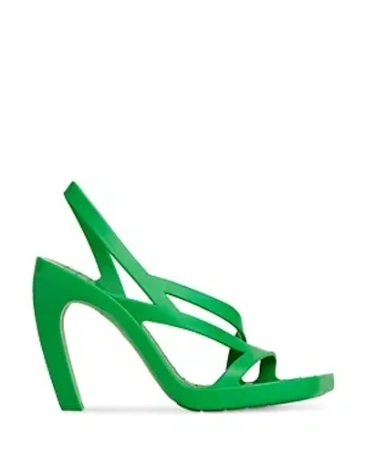 Bottega Veneta Pudding Rubber Sandals In Green