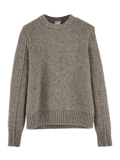 Bottega Veneta Wool Knit In Brown