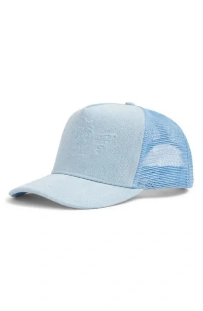 Boys Lie Blue Frost Denim Trucker Hat