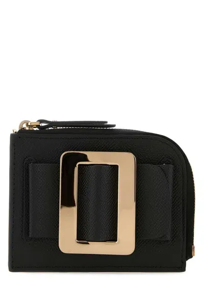 Boyy Black Leather Epsom Cardholder