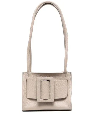 Boyy Bobby 18 Soft Leather Handbag In Grey