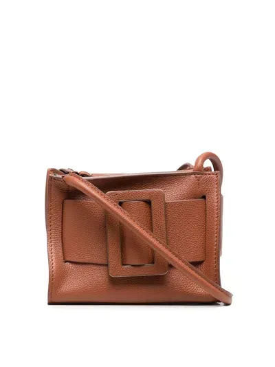 Boyy Bobby 18 Soft Leather Handbag In Marrón