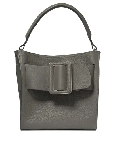 Boyy "devon 23 Soft" Handbag In Grey