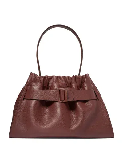 Boyy Scrunchy Satchel 2 Shoulder Bags In Brown