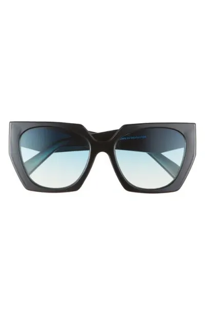 Bp. Gradient Angular Sunglasses In Black