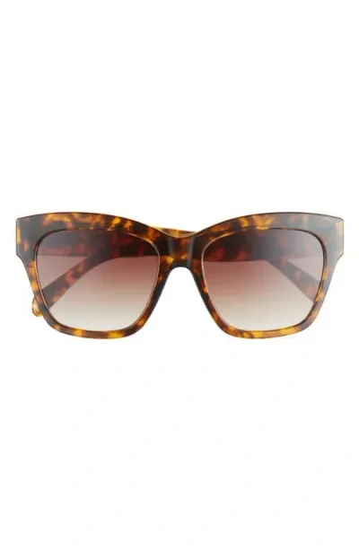 Bp. Square Cat Eye Sunglasses In Brown