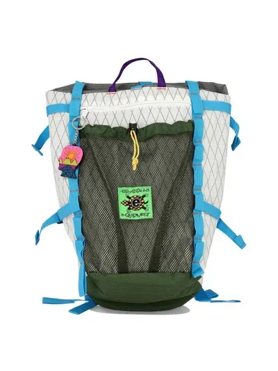 Brain Dead "equipment" Climbing Backpack In White