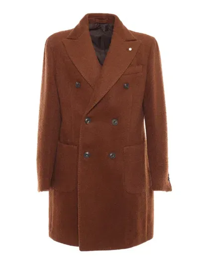 Brando-lubiam Coat In Brown