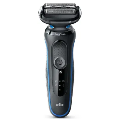 Braun Series 5 50-b1200s Electric Shaver, Blue In White