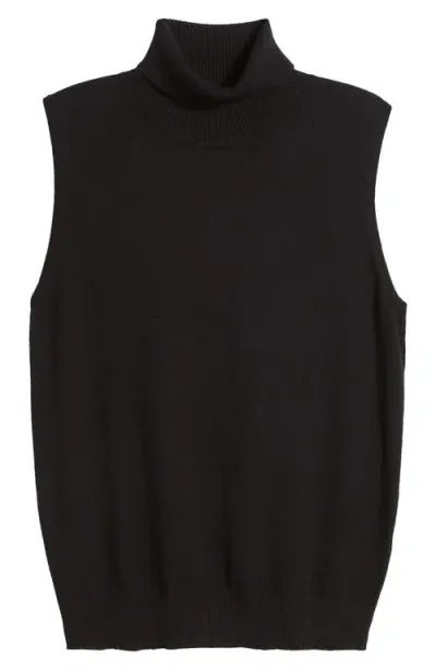 Brave + True Brave+true Skye Sleeveless Turtleneck Sweater In Black