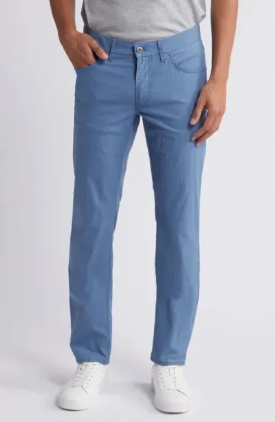 Brax Chuck Modern Fit Five-pocket Pants In Dusty Blue