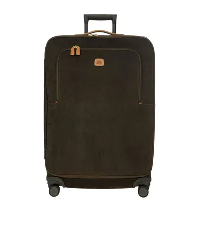 Bric's Medium Life Check-in Suitcase In Green