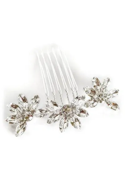 Brides And Hairpins Emmet Comb In Silver