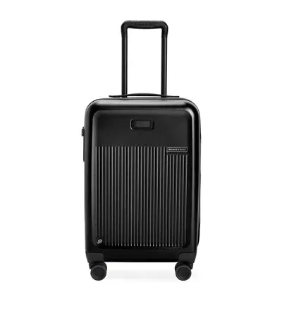 Briggs & Riley Carry-on Expandable Spinner Suitcase In Black