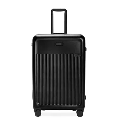 Briggs & Riley Large Check-in Expandable Spinner Suitcase In Black