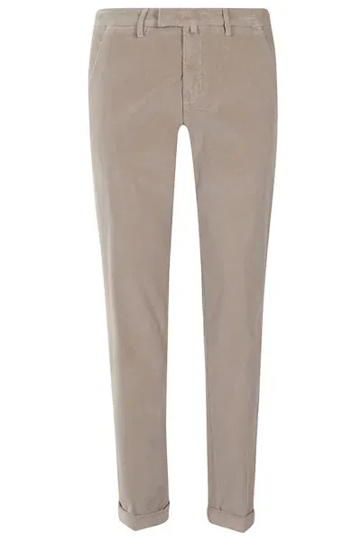 Briglia 1949 Pant Ventre Piatto Velluto In Neutrals