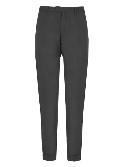 Briglia 1949 Wool Blend Trousers In Grey