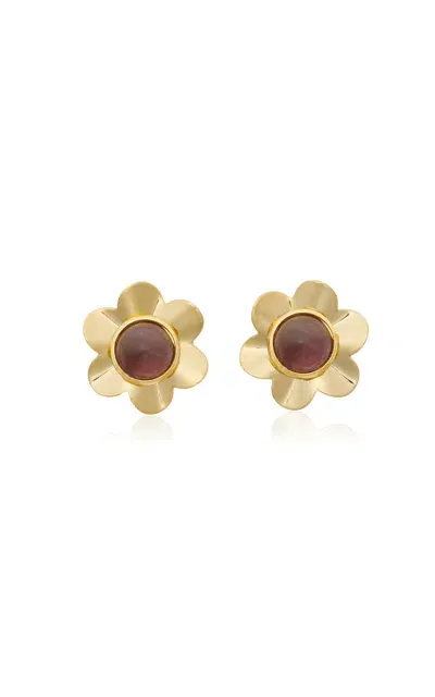 Brinker & Eliza Collette 24k Gold-plated Earrings