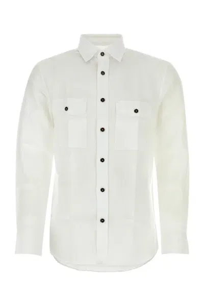 Brioni Camicia-xl Nd  Male In White