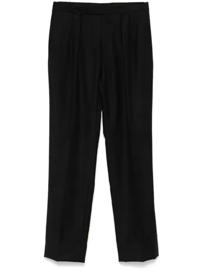 Brioni Elba Trousers In Black