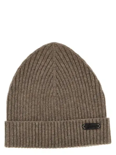 Brioni English Ribbed Beanie