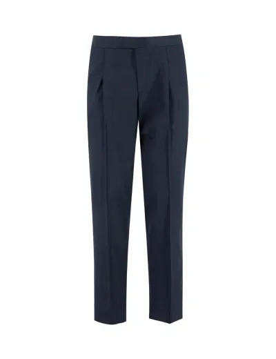 Brioni Trousers In Midnight Blue