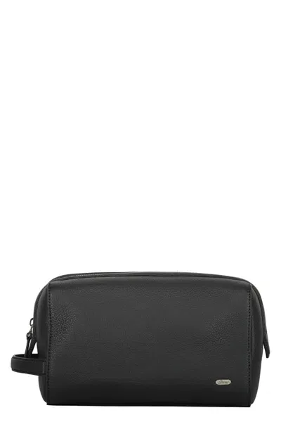 Brioni Wash Bag In Black