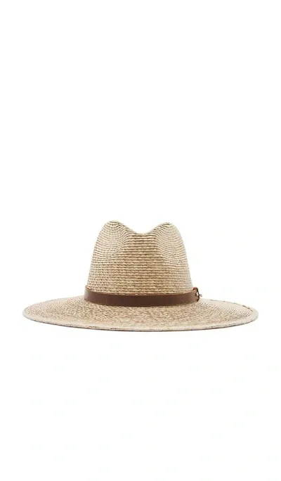 Brixton Field Proper Straw Hat In 自然皮色、棕色