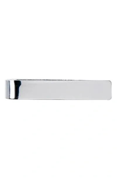 Brooklyn Brigade Solid Tie Clip In Metallic